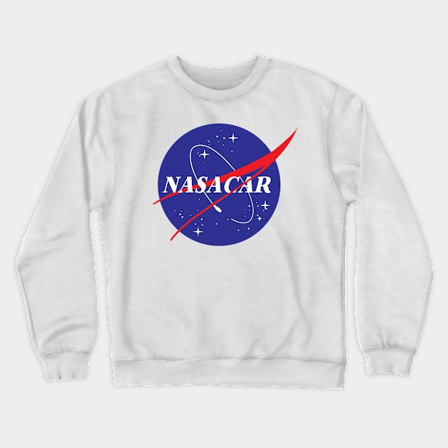 Nasa Nascar Logo Crewneck Sweatshirt by Simonpeters98